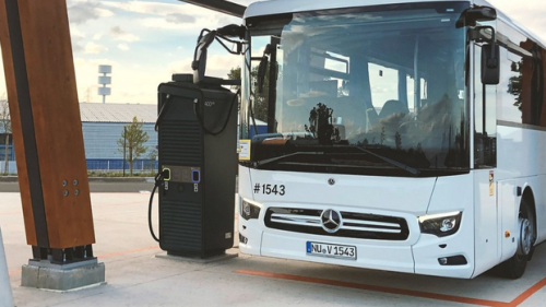 Daimler Buses launches public charging network across Europe